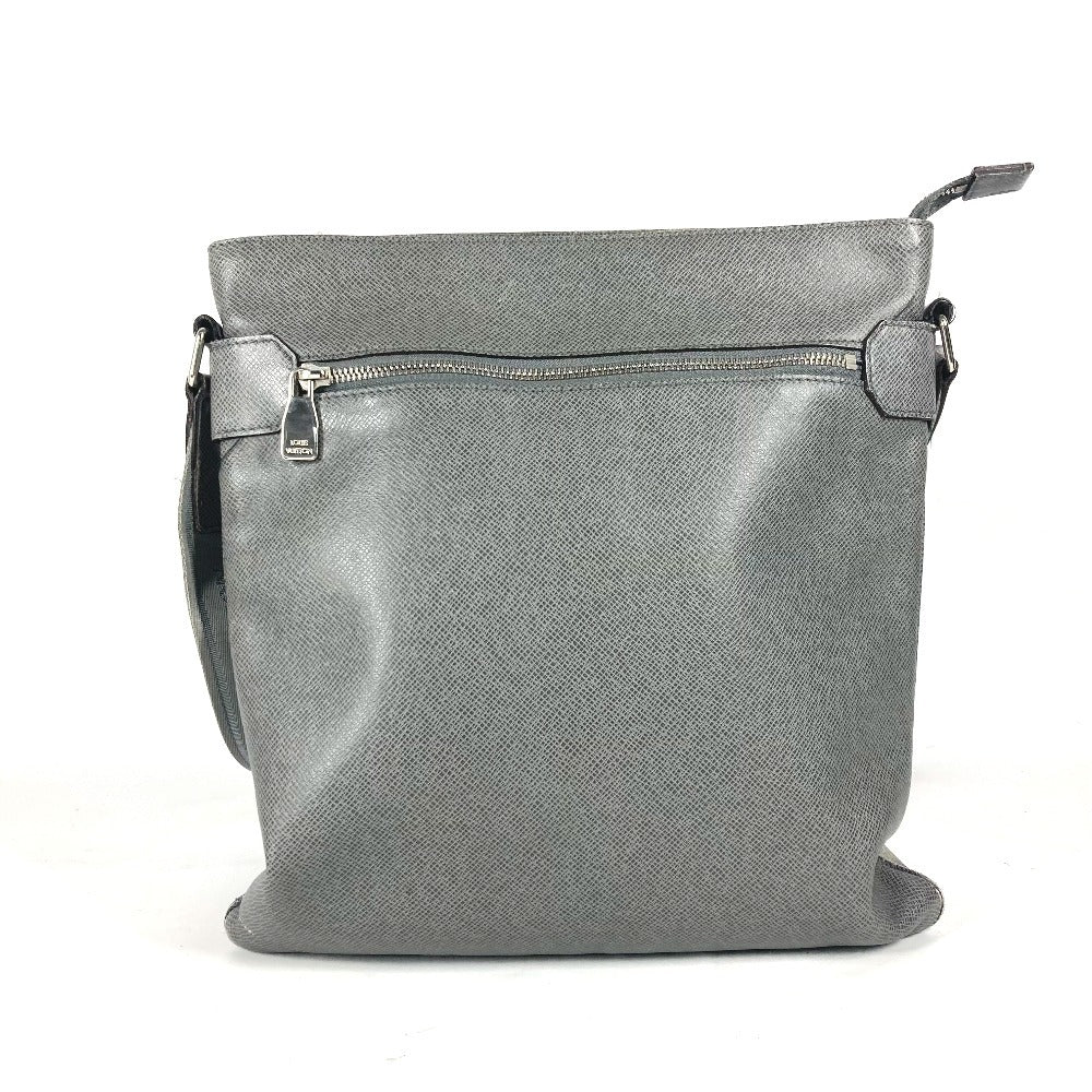 LOUIS VUITTON Shoulder Bag Taiga Leather gray Taiga Sasha