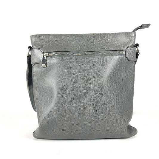 LOUIS VUITTON Shoulder Bag Taiga Leather gray Taiga Sasha