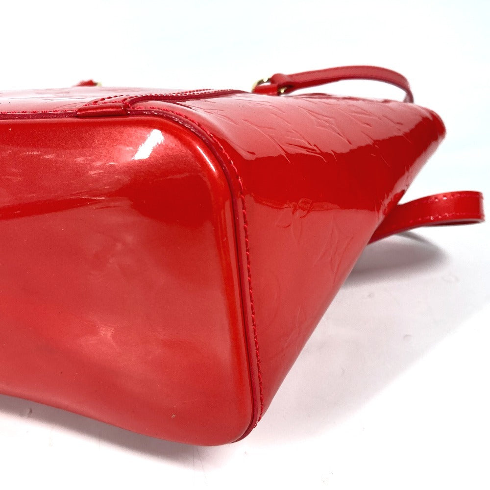 LOUIS VUITTON Shoulder Bag Monogram Vernis Red Monogram Vernis Avalon MM