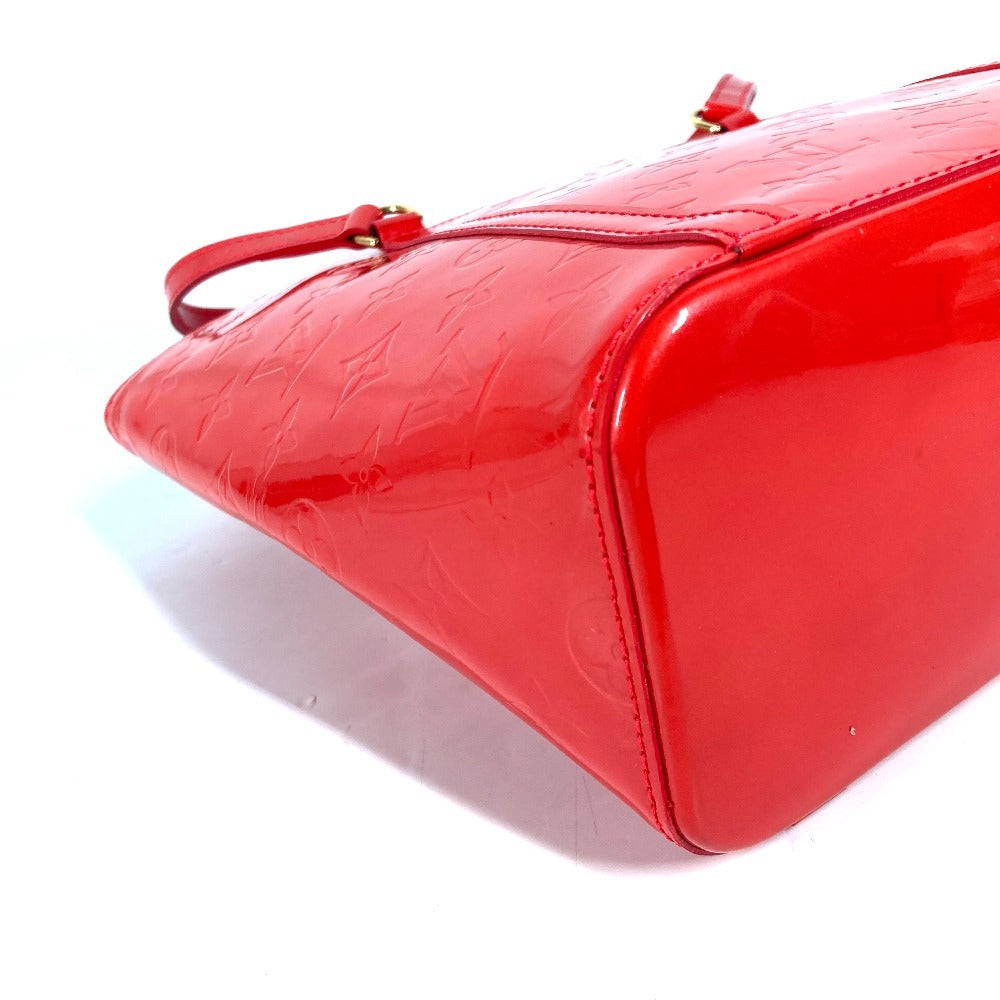 LOUIS VUITTON Shoulder Bag Monogram Vernis Red Monogram Vernis Avalon MM