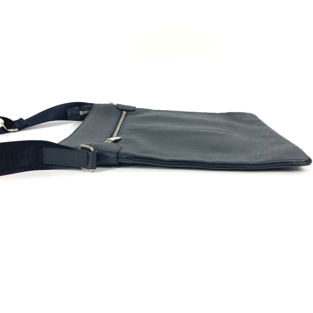 LOUIS VUITTON Shoulder Bag Taiga Leather Navy Taiga Sasha