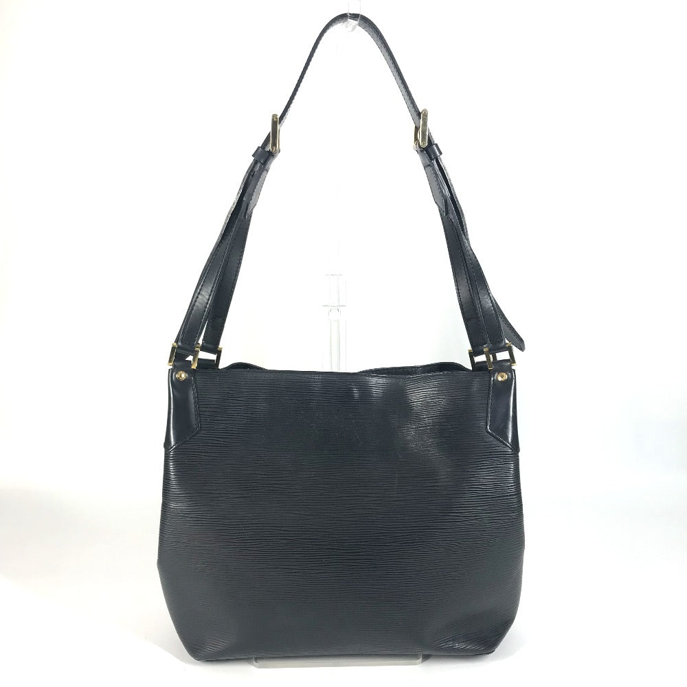 LOUIS VUITTON Shoulder Bag Epi Leather black Epi Mandala MM