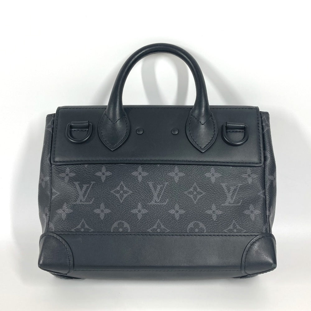 LOUIS VUITTON Handbag Monogram Eclipse Canvas black Monogram Eclipse Steamer PM unisex(Unisex)