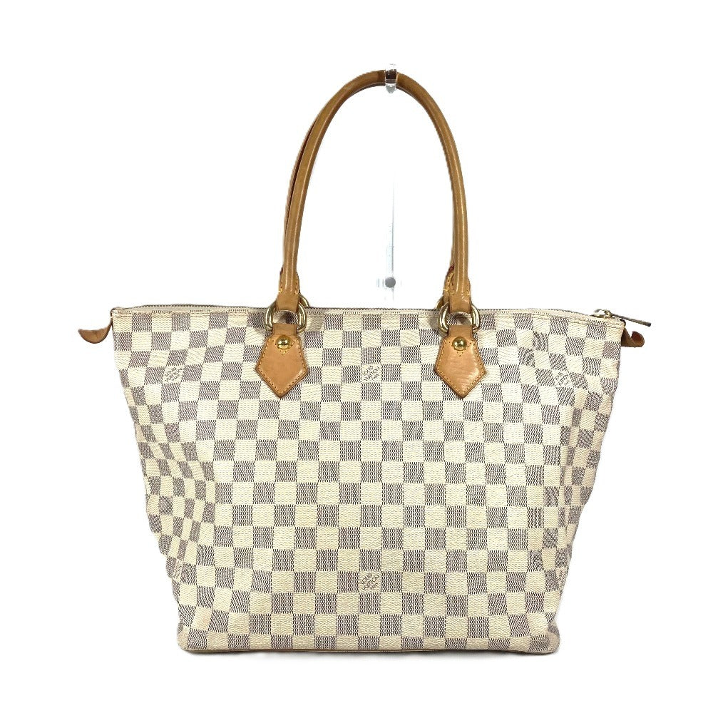 LOUIS VUITTON Shoulder Bag Damier Azur Canvas white Damier Azur SaleyaMM