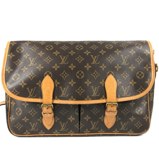 LOUIS VUITTON Shoulder Bag Monogram canvas Brown Monogram Giveshier GM