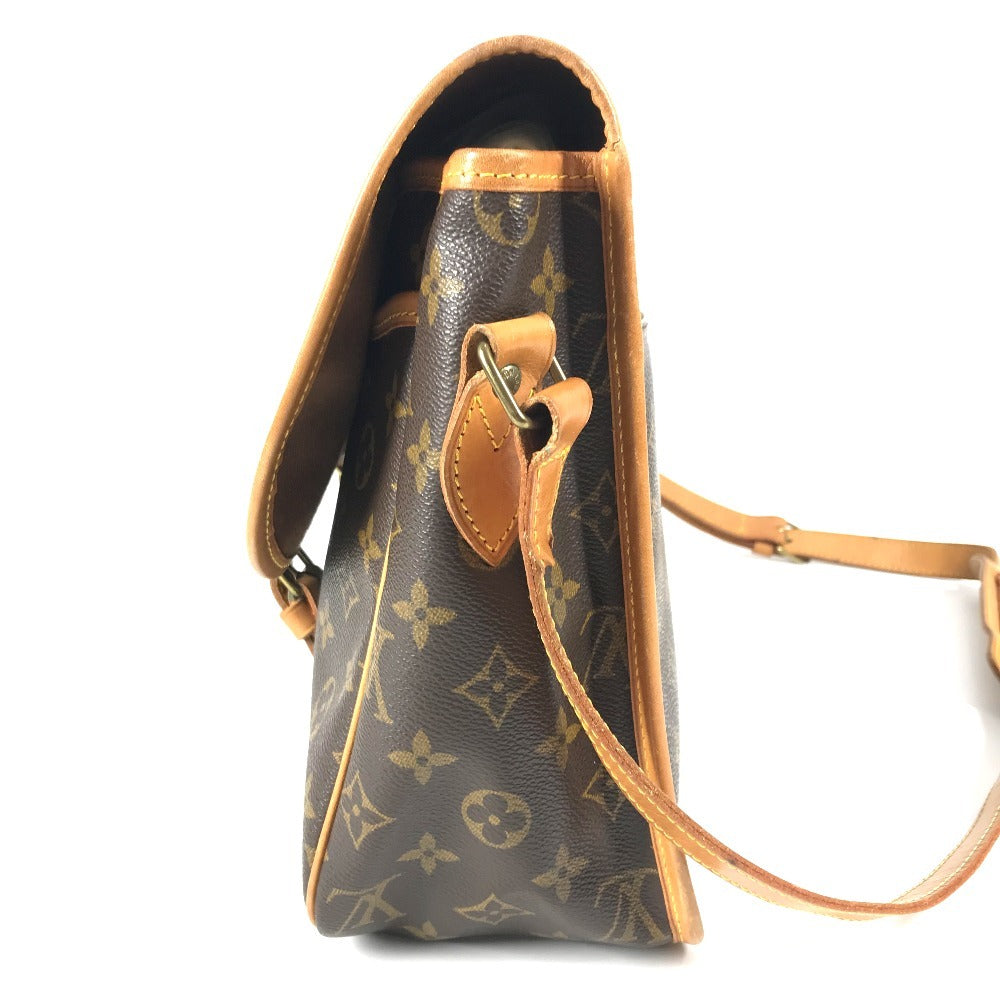 LOUIS VUITTON Shoulder Bag Monogram canvas Brown Monogram Giveshier GM
