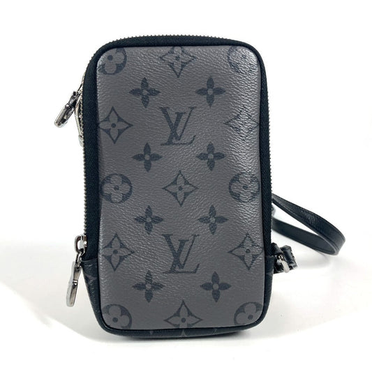 LOUIS VUITTON Shoulder Bag Monogram Eclipse Canvas black Monogram Eclipse Double phone pouch