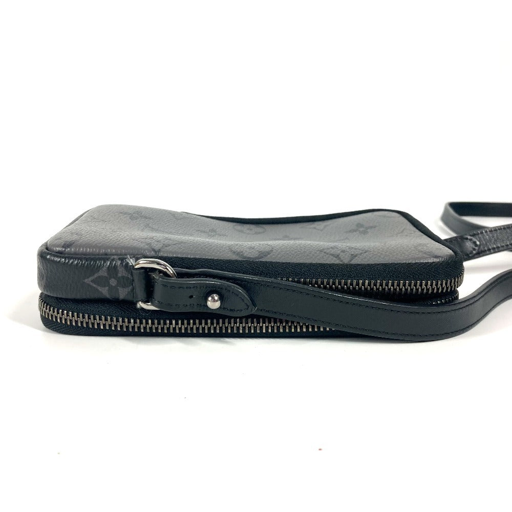 LOUIS VUITTON Shoulder Bag Monogram Eclipse Canvas black Monogram Eclipse Double phone pouch