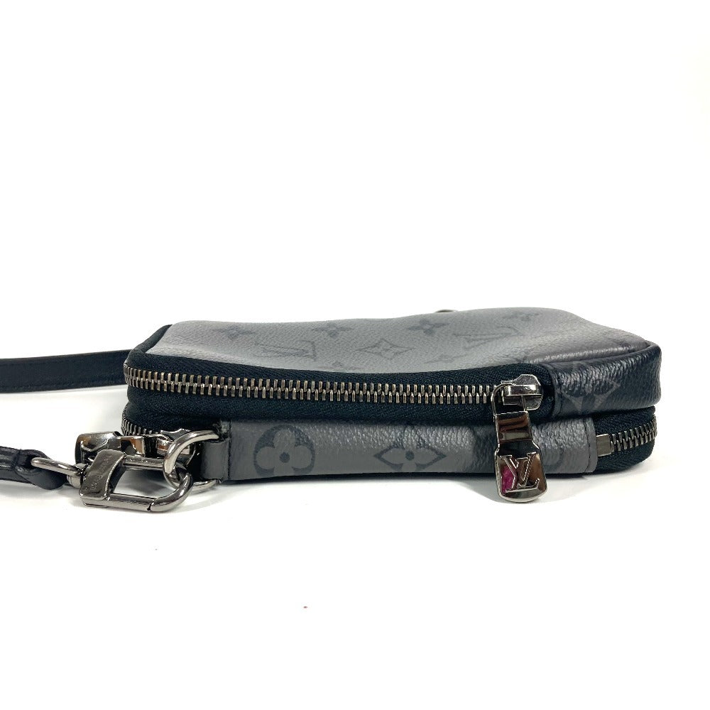 LOUIS VUITTON Shoulder Bag Monogram Eclipse Canvas black Monogram Eclipse Double phone pouch