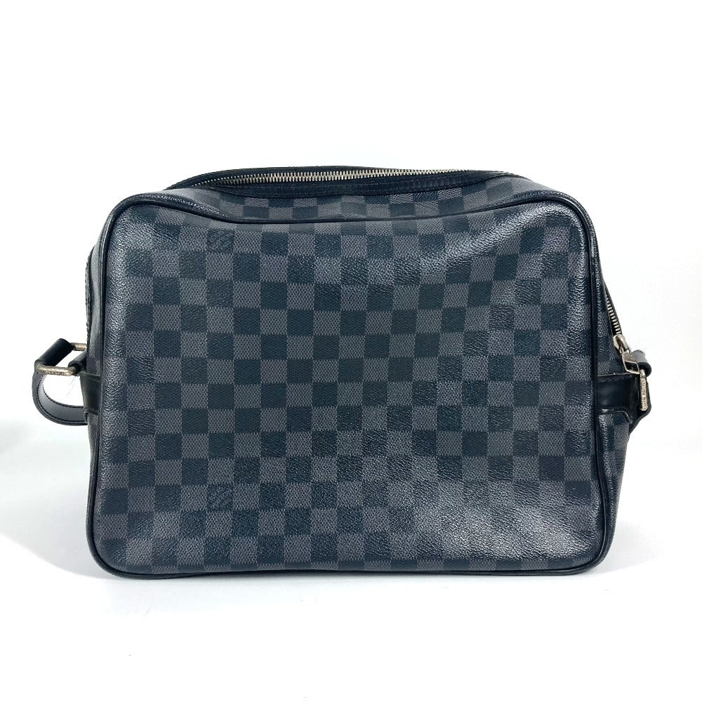 LOUIS VUITTON Shoulder Bag Damier Grafitto Canvas black Damier Grafitte Io unisex(Unisex)