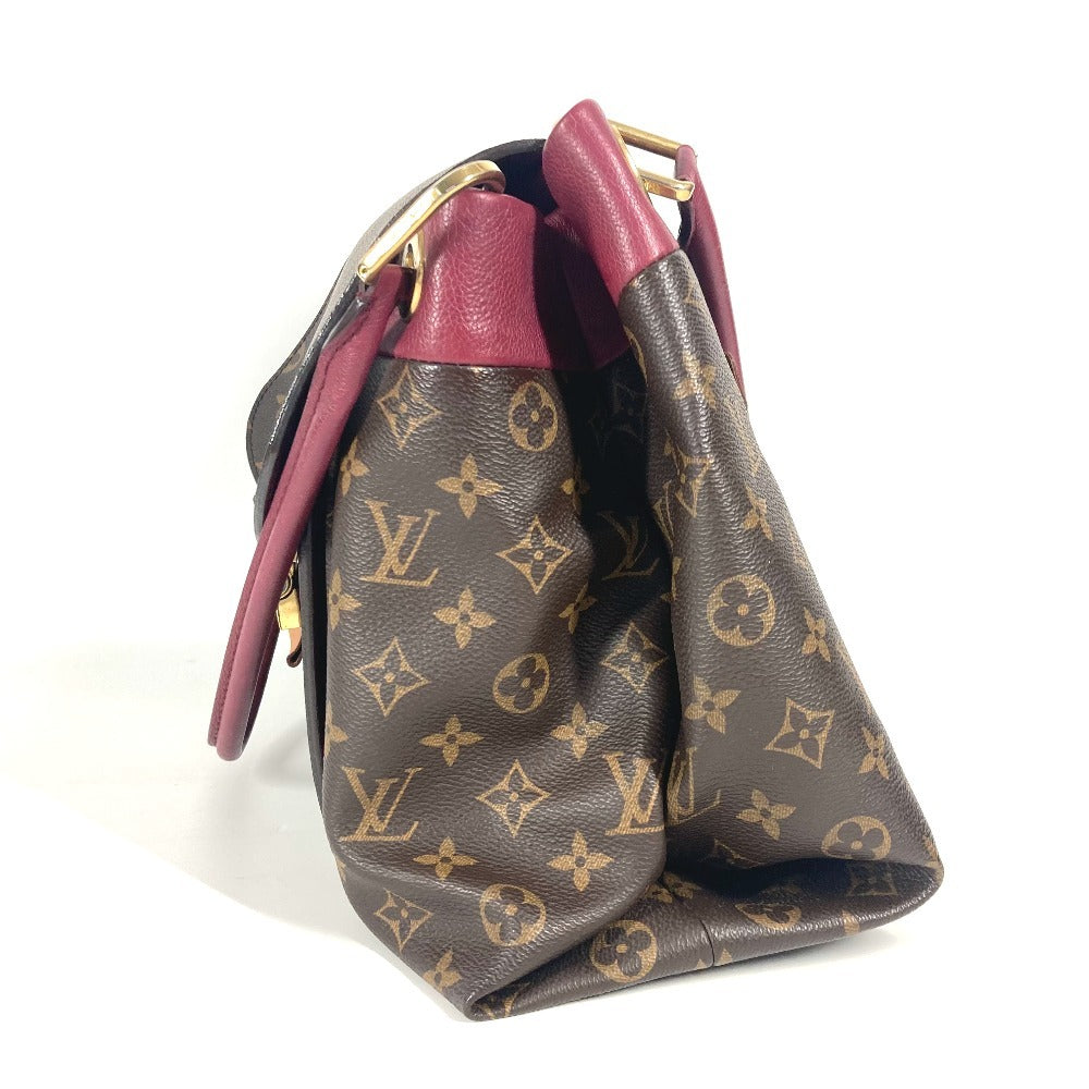 LOUIS VUITTON Shoulder Bag Monogram canvas purple Monogram Olympe Aurore