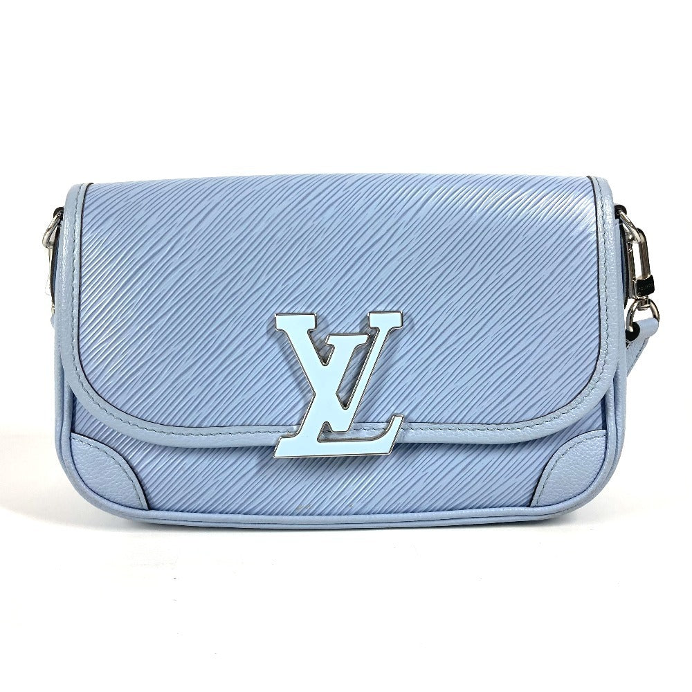 LOUIS VUITTON Shoulder Bag Epi Leather blue Epi Busy NM