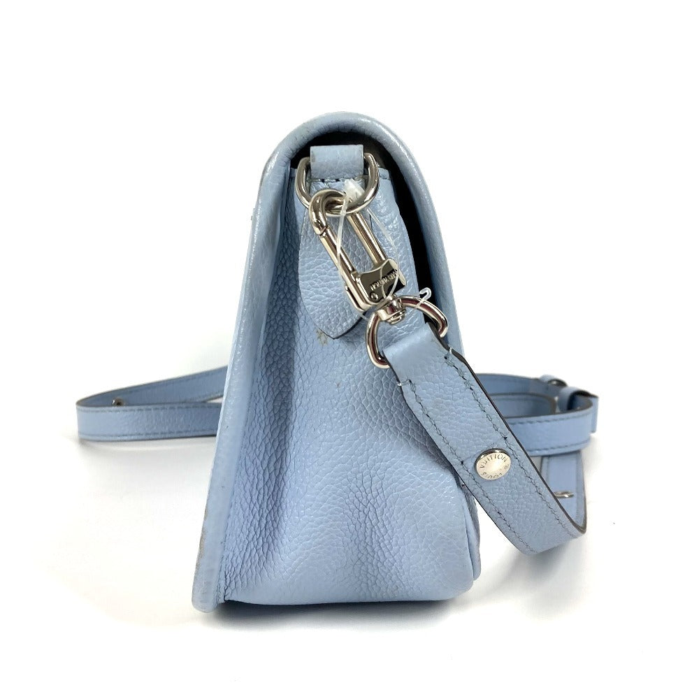 LOUIS VUITTON Shoulder Bag Epi Leather blue Epi Busy NM