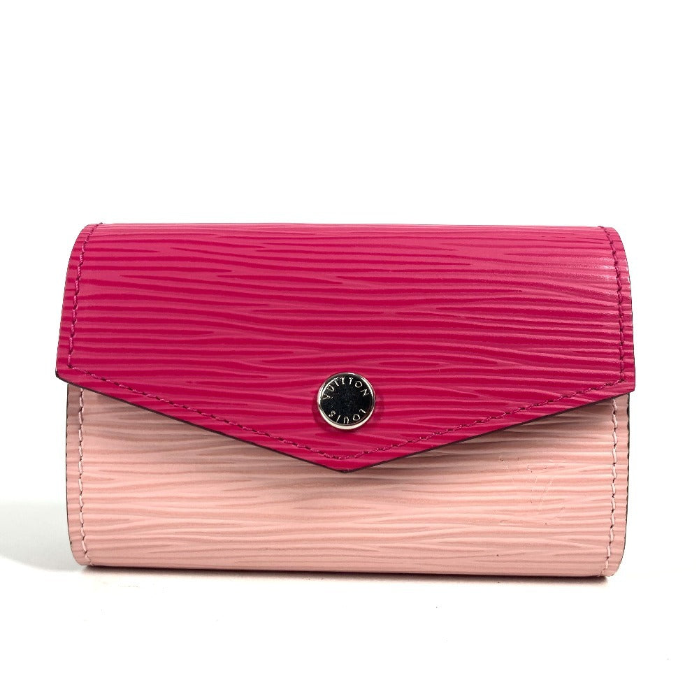 LOUIS VUITTON Card Case Epi Leather pink Epi Multicult Sarah