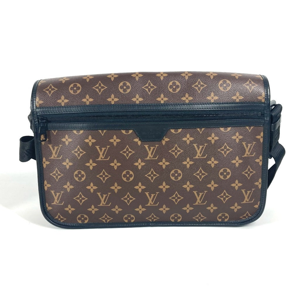 LOUIS VUITTON Shoulder Bag Monogram macacer canvas Brown Monogram macacer Arch Messenger