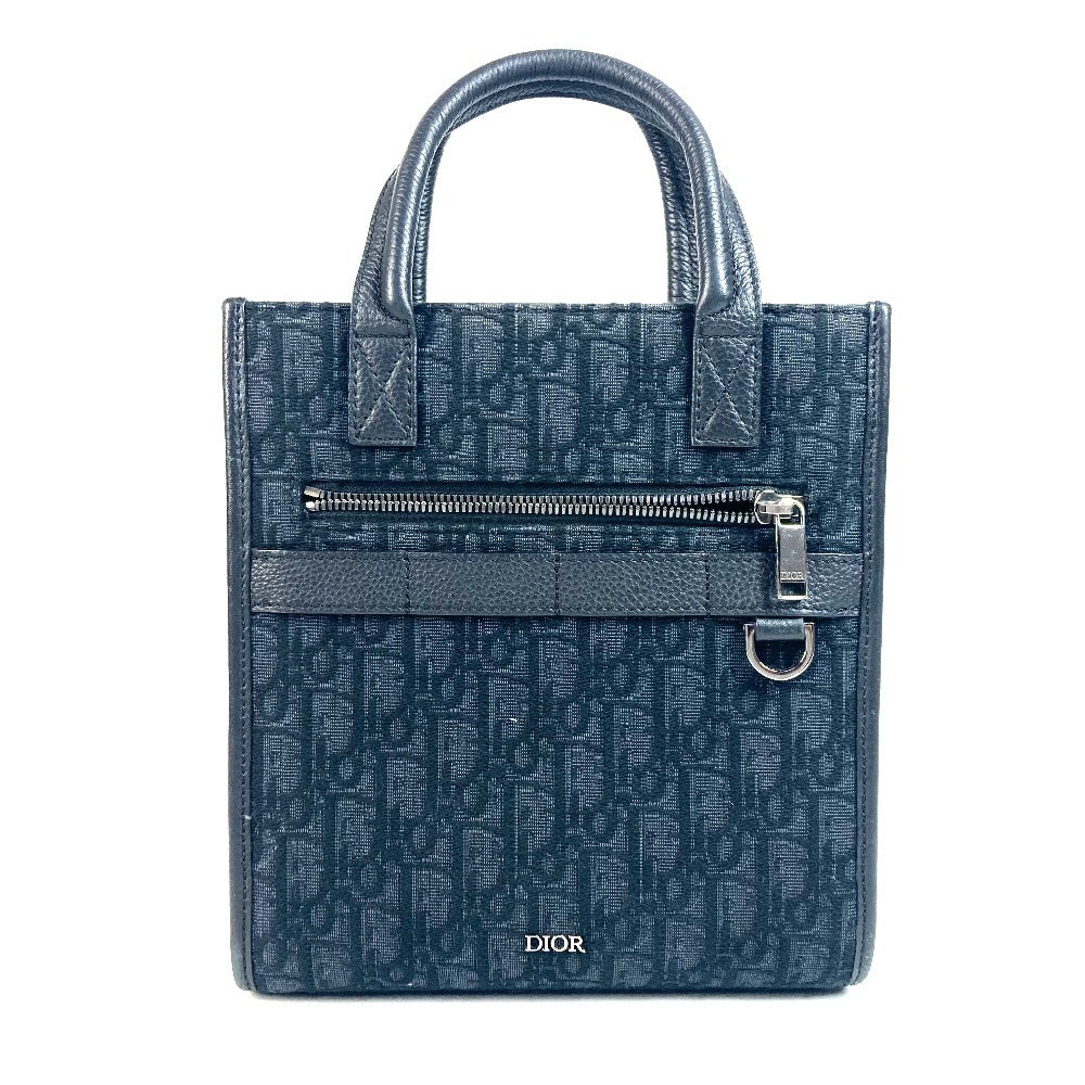 Dior Handbag 1ESPO311YKY Leather / canvas black Safari North South Tote Bag