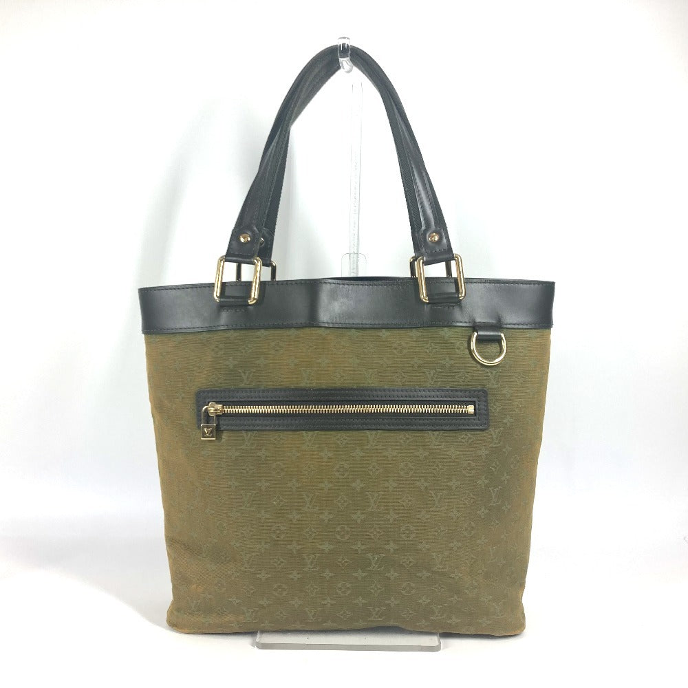LOUIS VUITTON Shoulder Bag Monogram mini canvas khaki Monogram mini Lucille GM