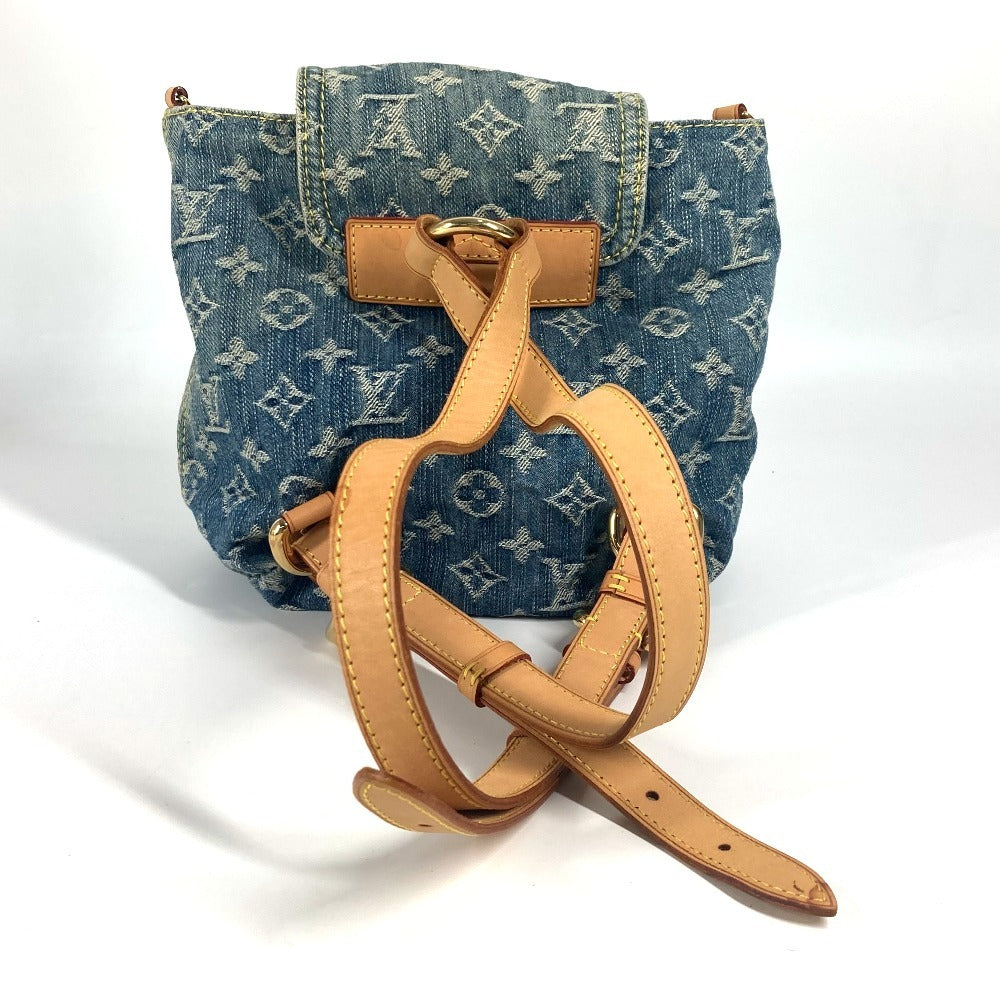 Luxury Women's Handbag | LOUIS VUITTON Backpack Monogram denim canvas blue Monogram denim Sac A DosPM