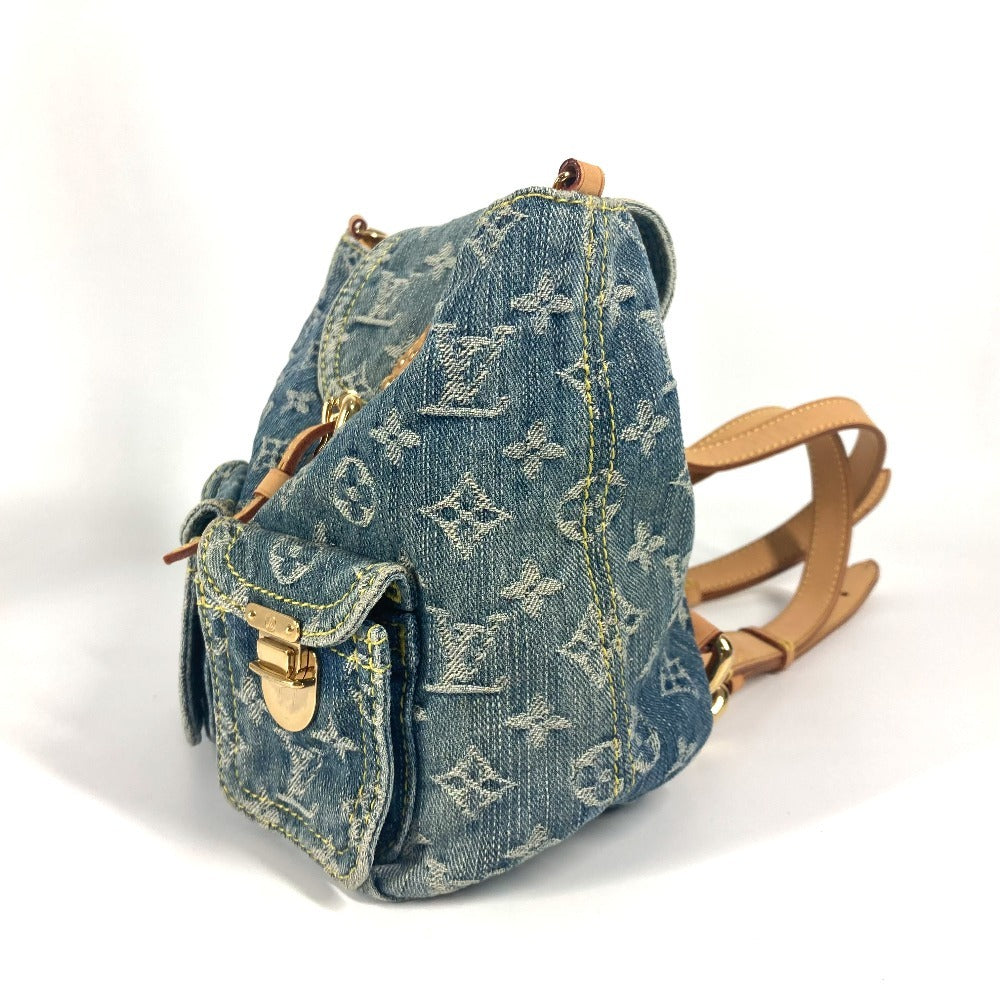 Luxury Women's Handbag | LOUIS VUITTON Backpack Monogram denim canvas blue Monogram denim Sac A DosPM