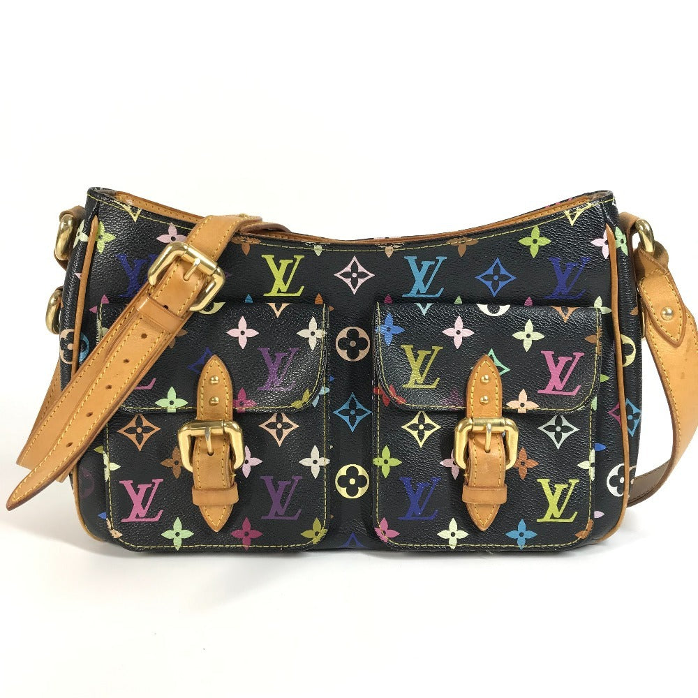 LOUIS VUITTON Shoulder Bag Monogram multicolor canvas black Monogram multicolor Lodge GM Lodge GM