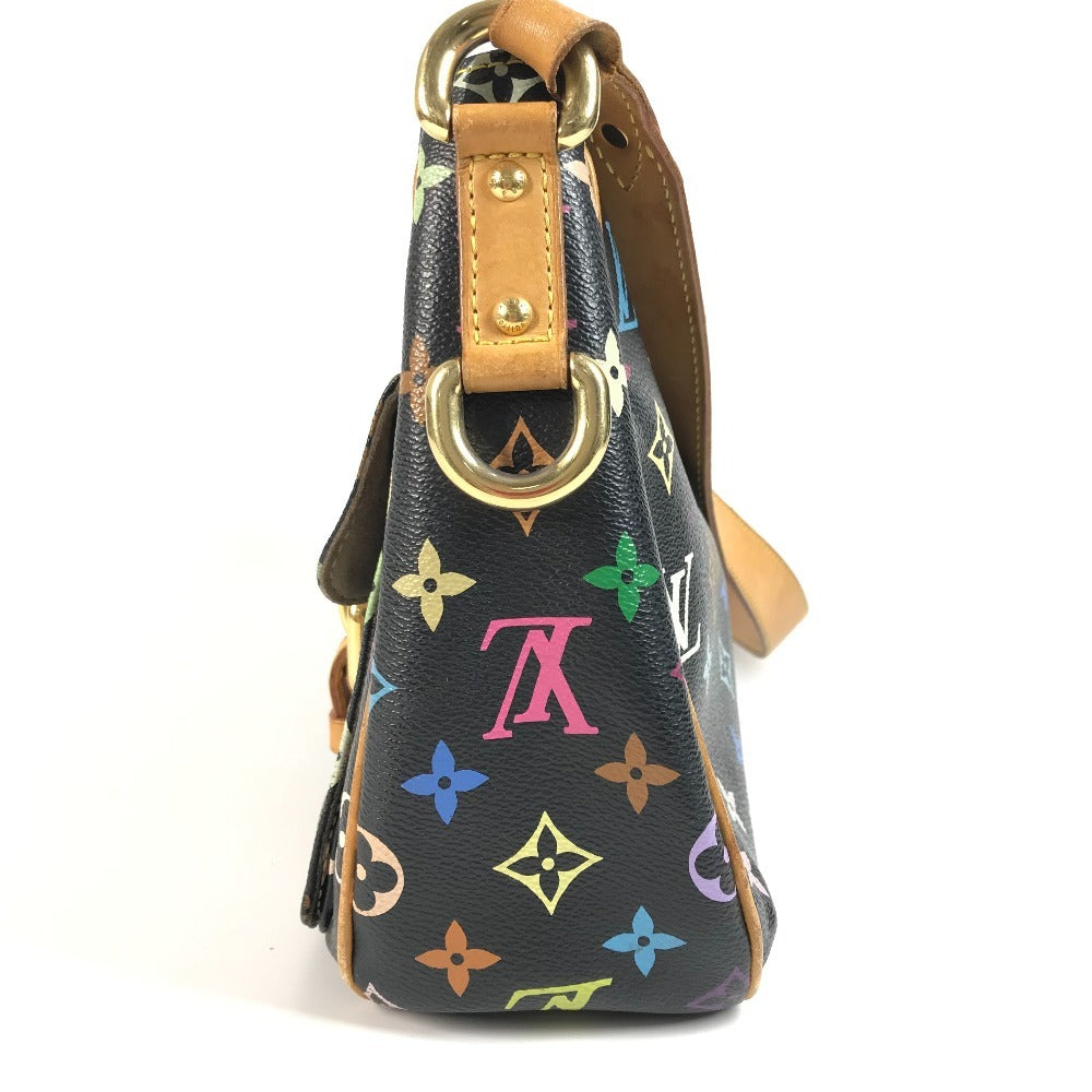 LOUIS VUITTON Shoulder Bag Monogram multicolor canvas black Monogram multicolor Lodge GM Lodge GM