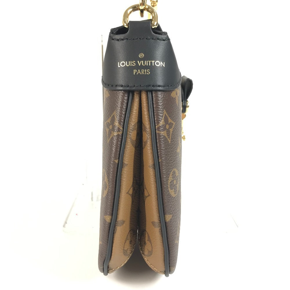 LOUIS VUITTON Shoulder Bag Monogram Canvas, Monogram Reverse Canvas Brown Monogram Monogram Reverse Tweenie