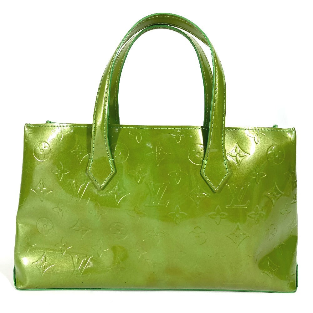 LOUIS VUITTON Handbag Monogram Vernis Canvas green Monogram Vernis Wilshire Boulevard
