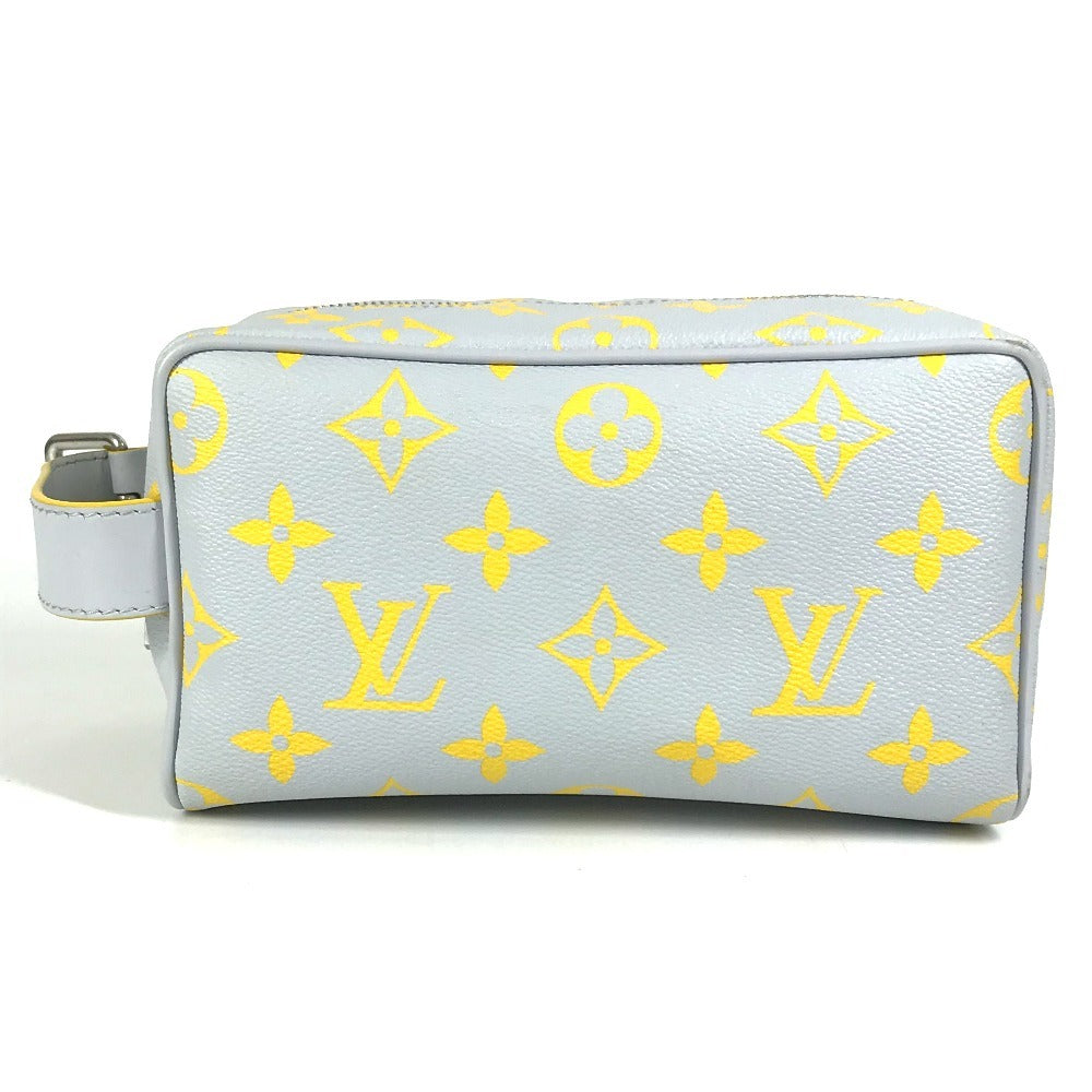 LOUIS VUITTON business bag , Monogram Glow Canvas gray Monogram Glow Rocker Dopp Kit