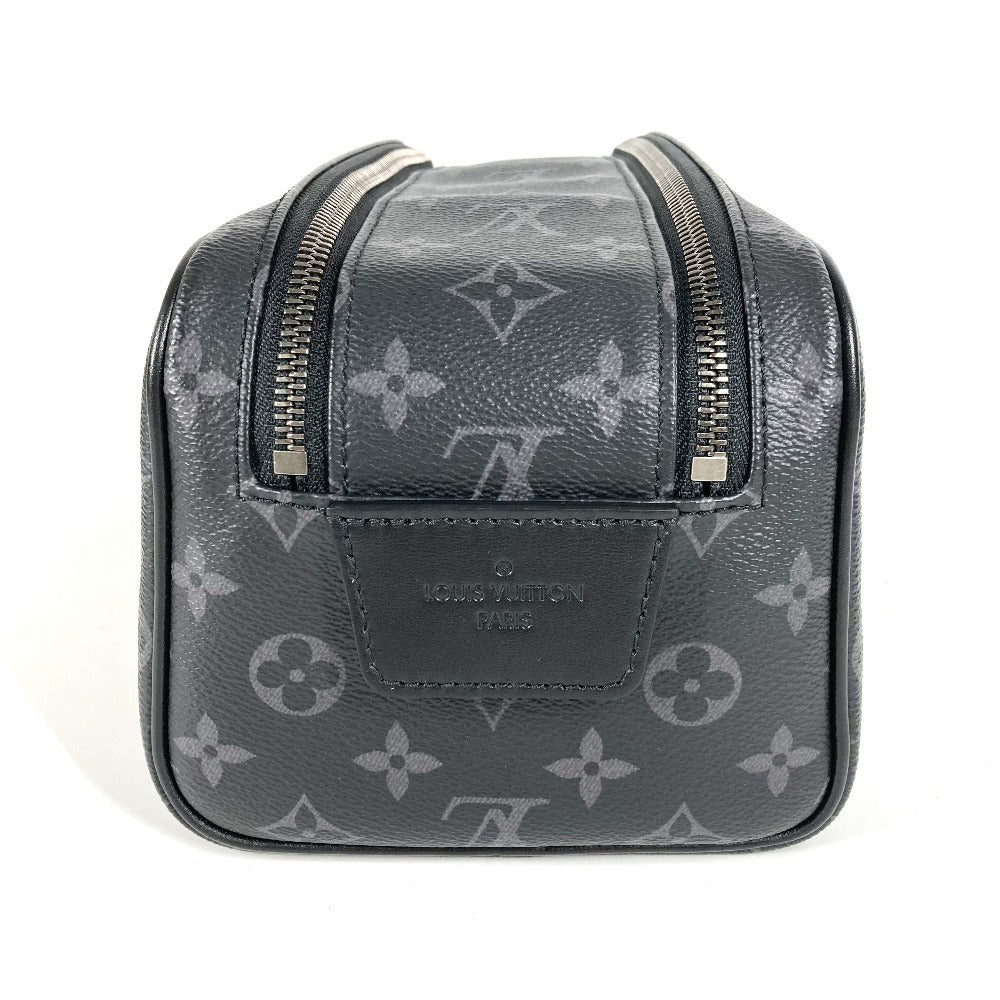 LOUIS VUITTON business bag Monogram Eclipse Canvas black Monogram Eclipse Dop kit