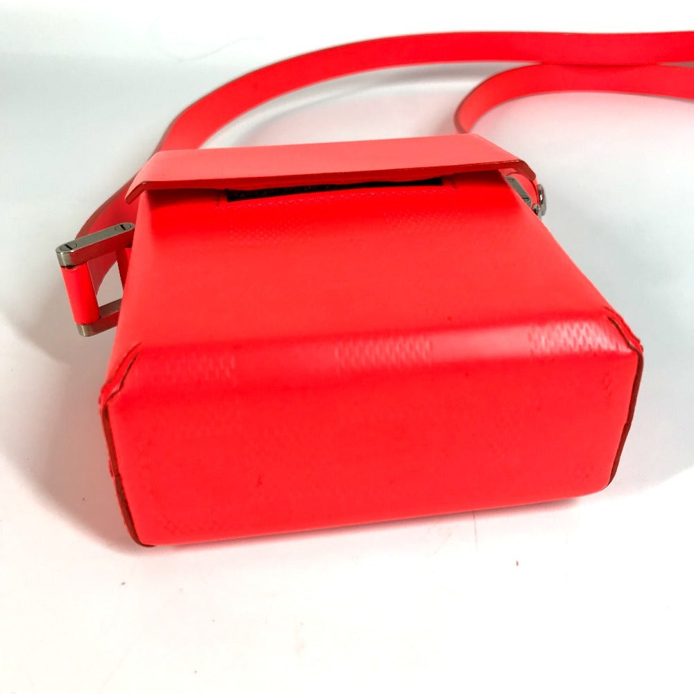Elegant Women's Shoulder Bag | LOUIS VUITTON Shoulder Bag damier glacé leather Red type Damie Grasset Marty