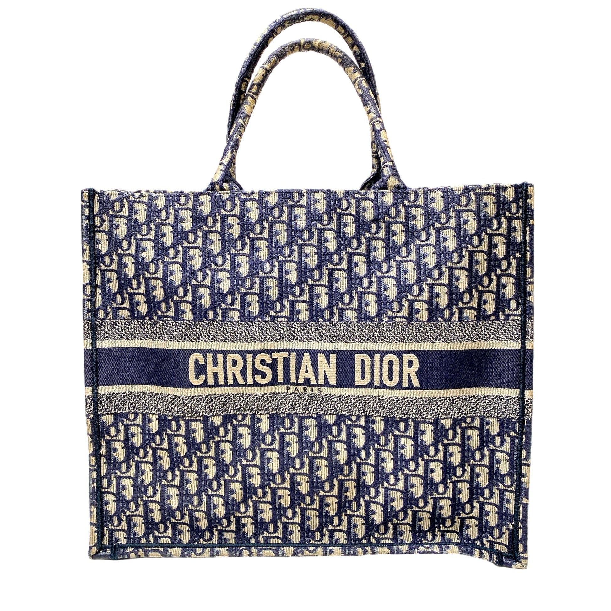 Dior Lou Book Tote Canvas Tote