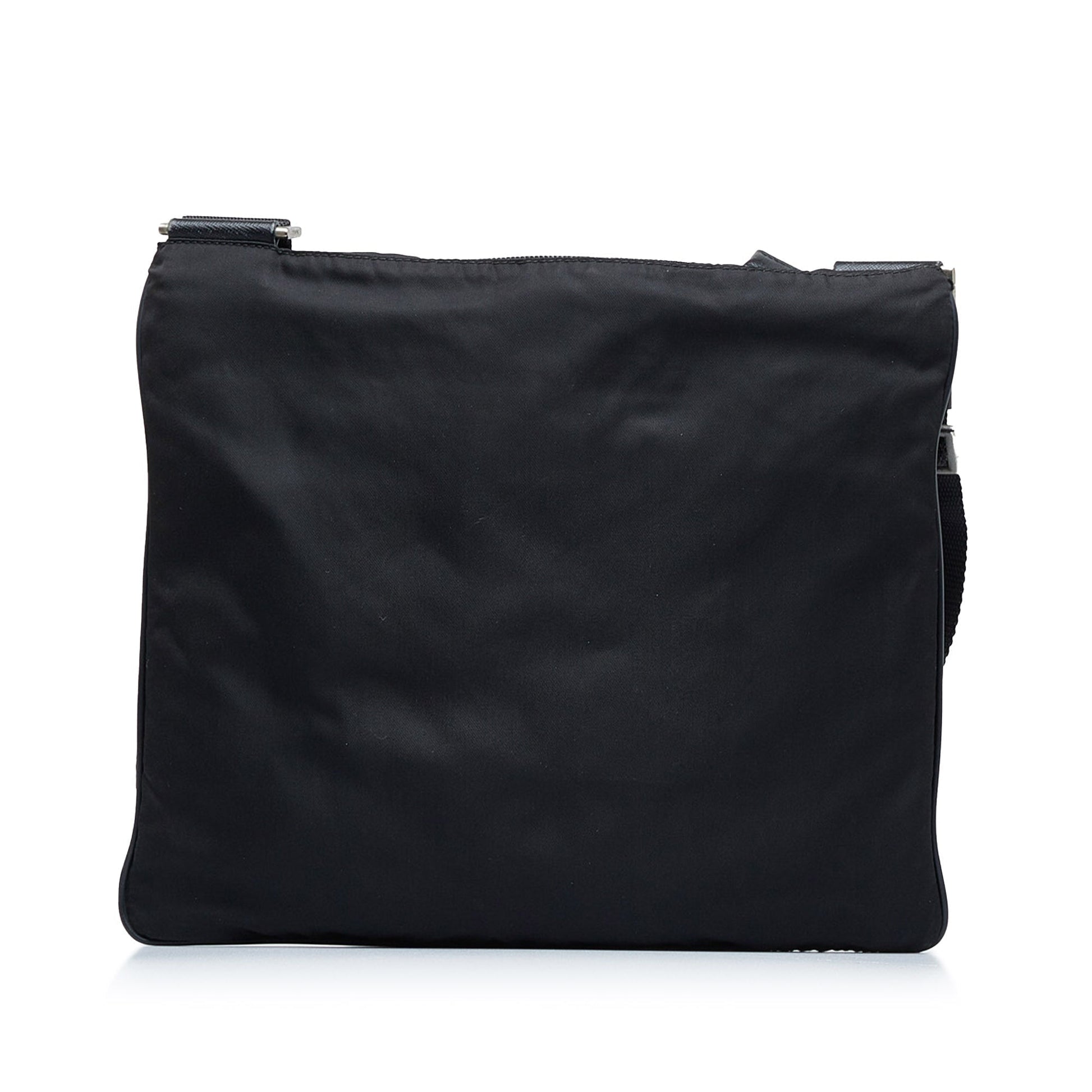 Prada Tessuto Black Nylon Canvas Luxury Handbag