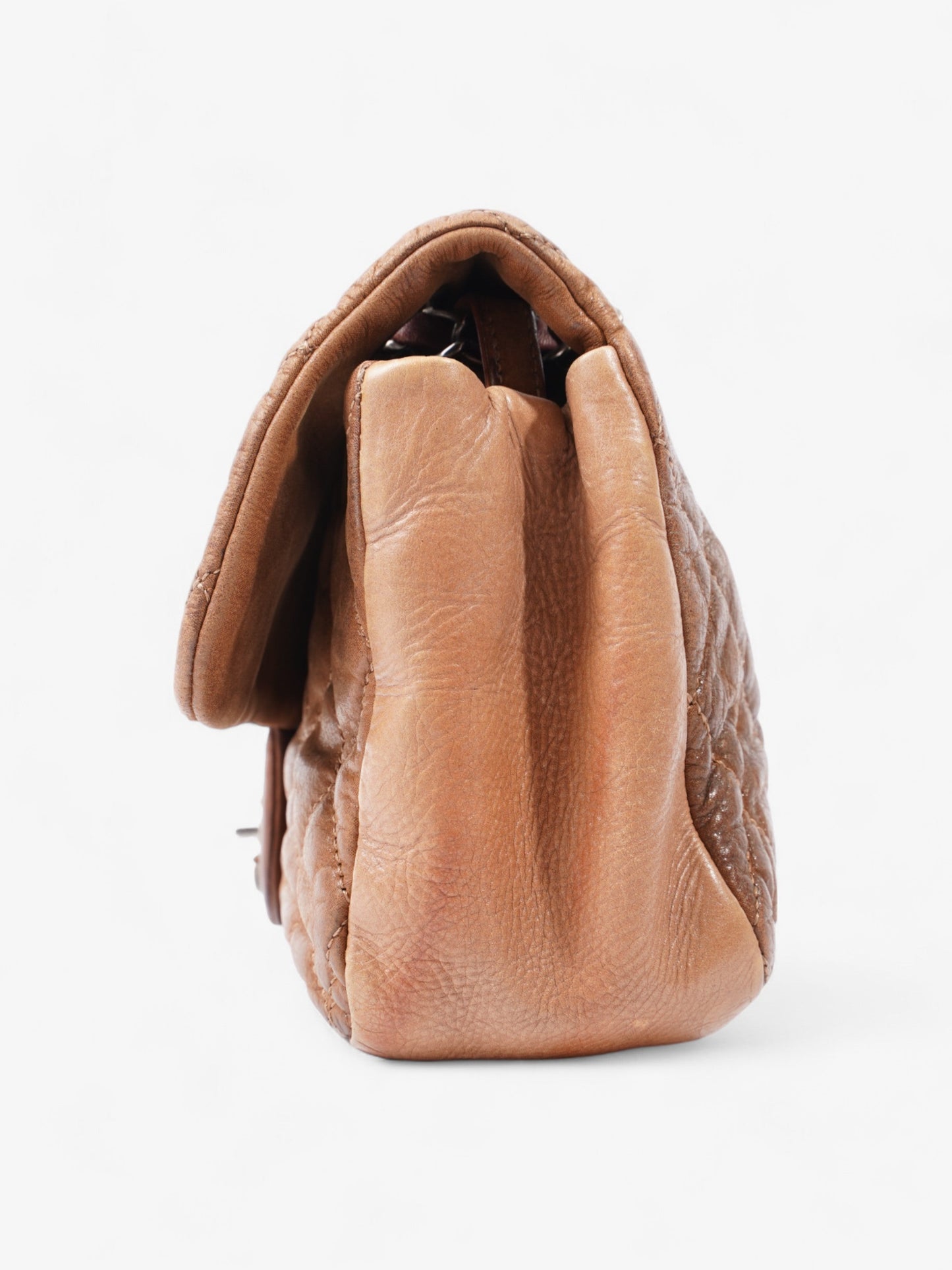 Chanel In The Mix Flap Brown Calfskin Leather Medium
