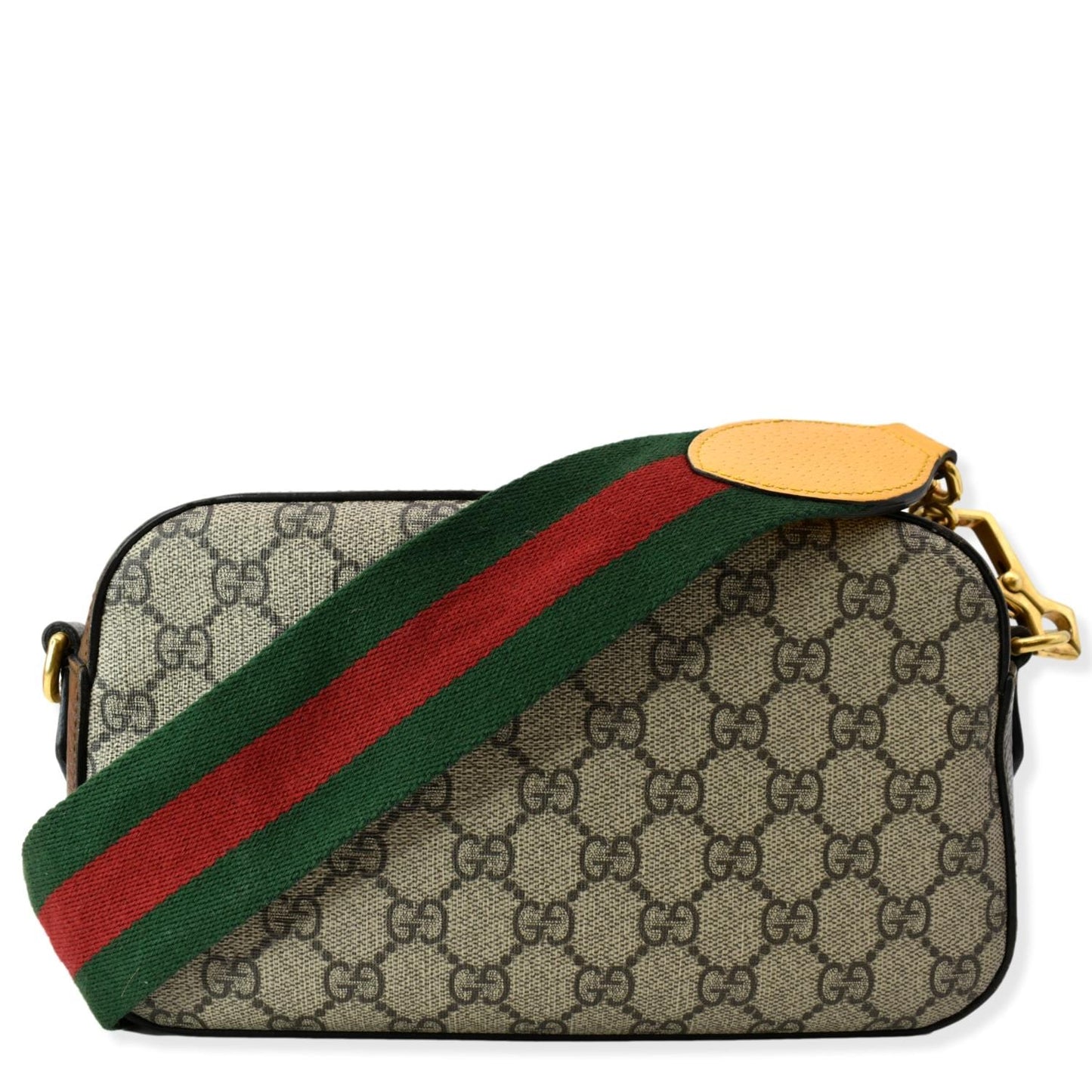 GUCCI Neo GG Supreme Canvas Messenger Bag Beige 476466