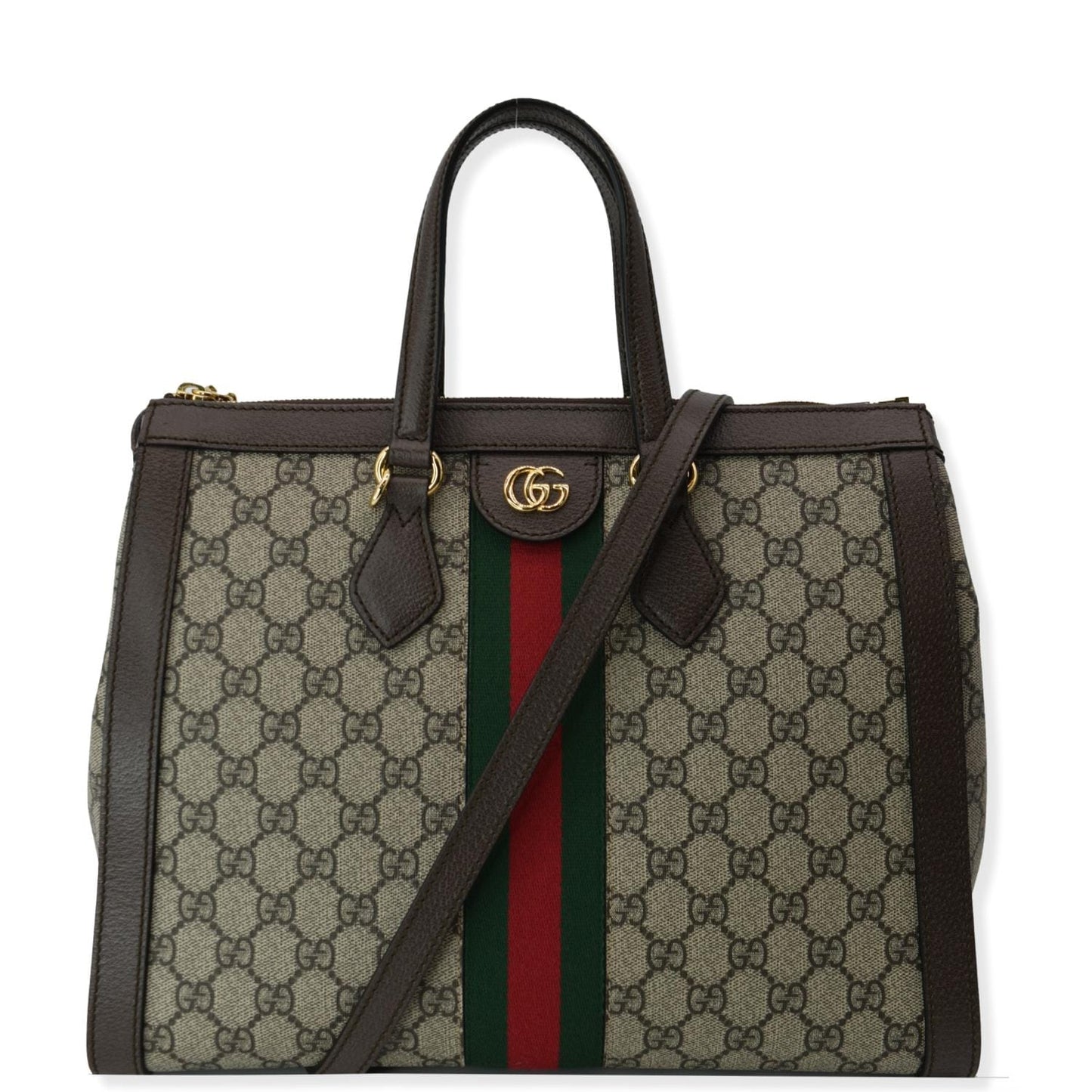 GUCCI Ophidia Medium GG Supreme Tote Shoulder Bag Beige 524537 - Deals