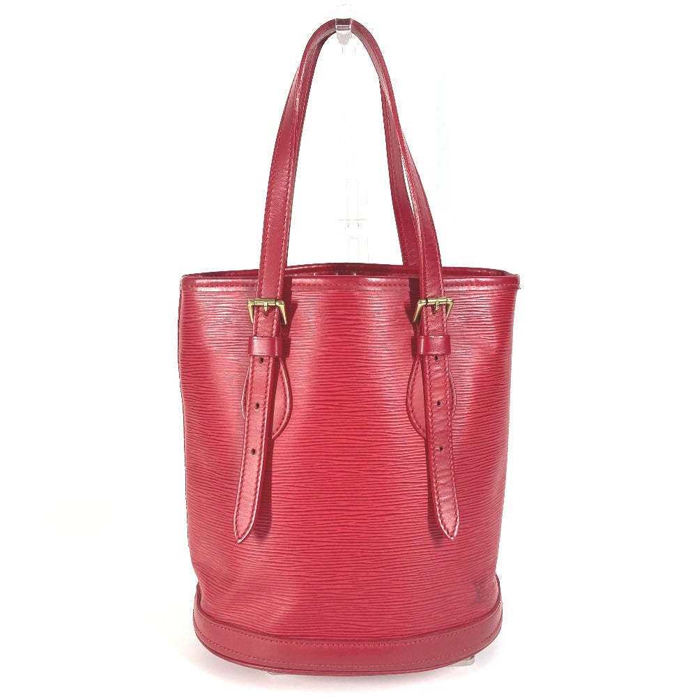 LOUIS VUITTON Shoulder Bag Epi Leather Red Epi Petit Bucket PM Petit Bucket PM