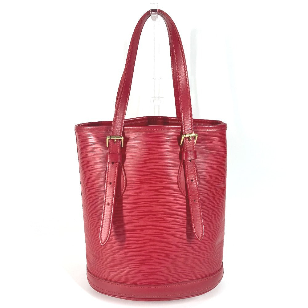 LOUIS VUITTON Shoulder Bag Epi Leather Red Epi Petit Bucket PM Petit Bucket PM