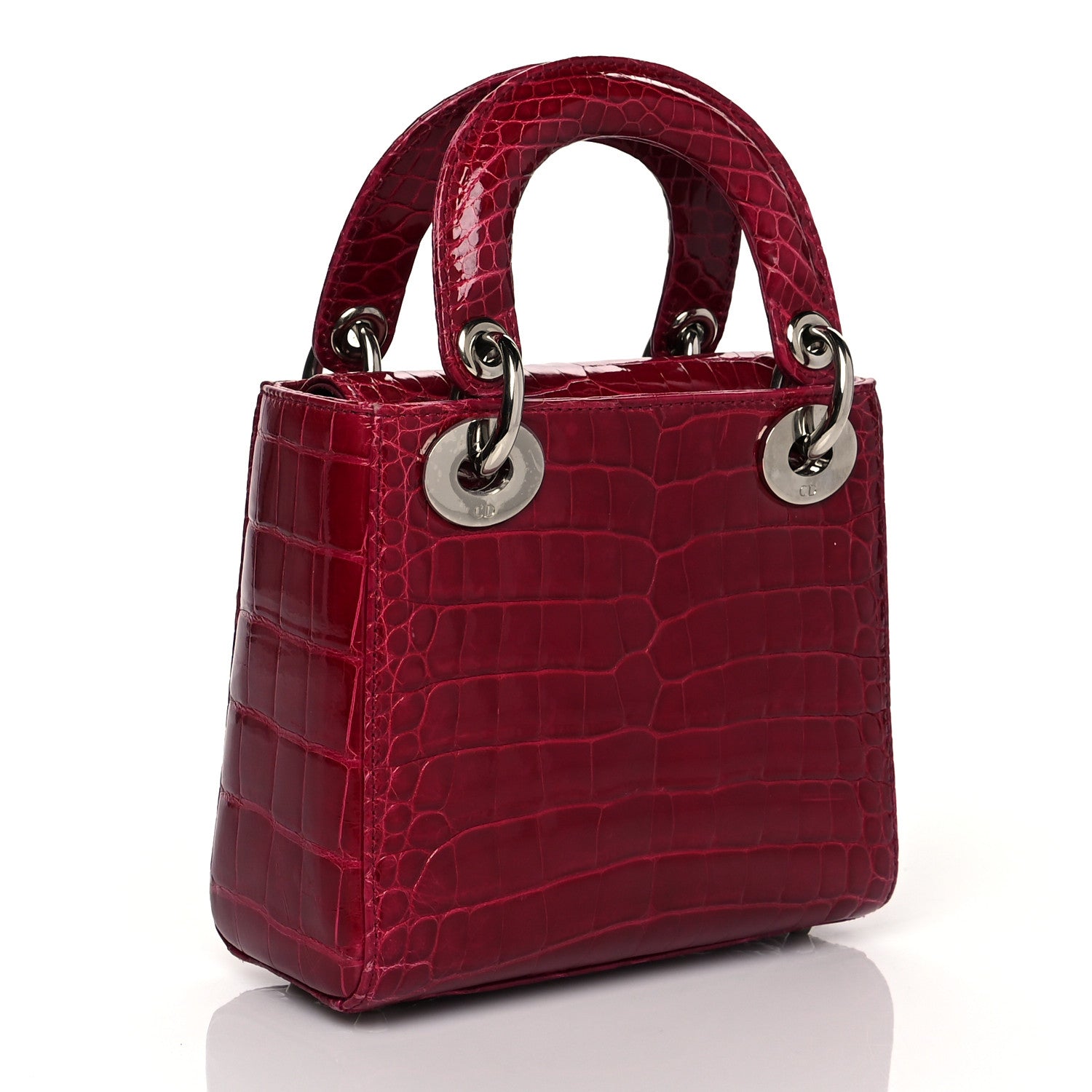 CHRISTIAN DIOR ALLIGATOR MINI LADY DIOR BAG
