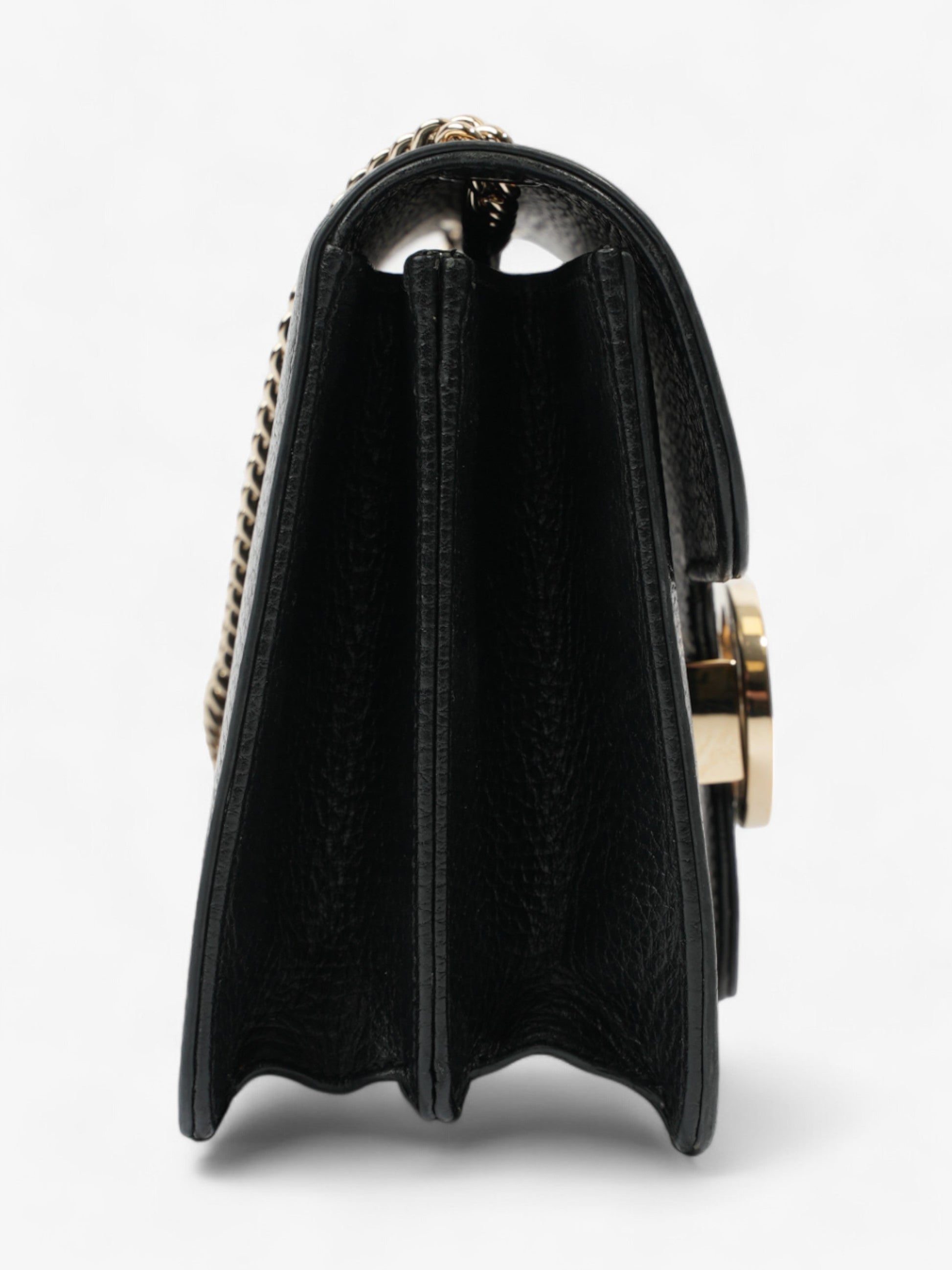 Gucci Interlocking Bag Black Leather