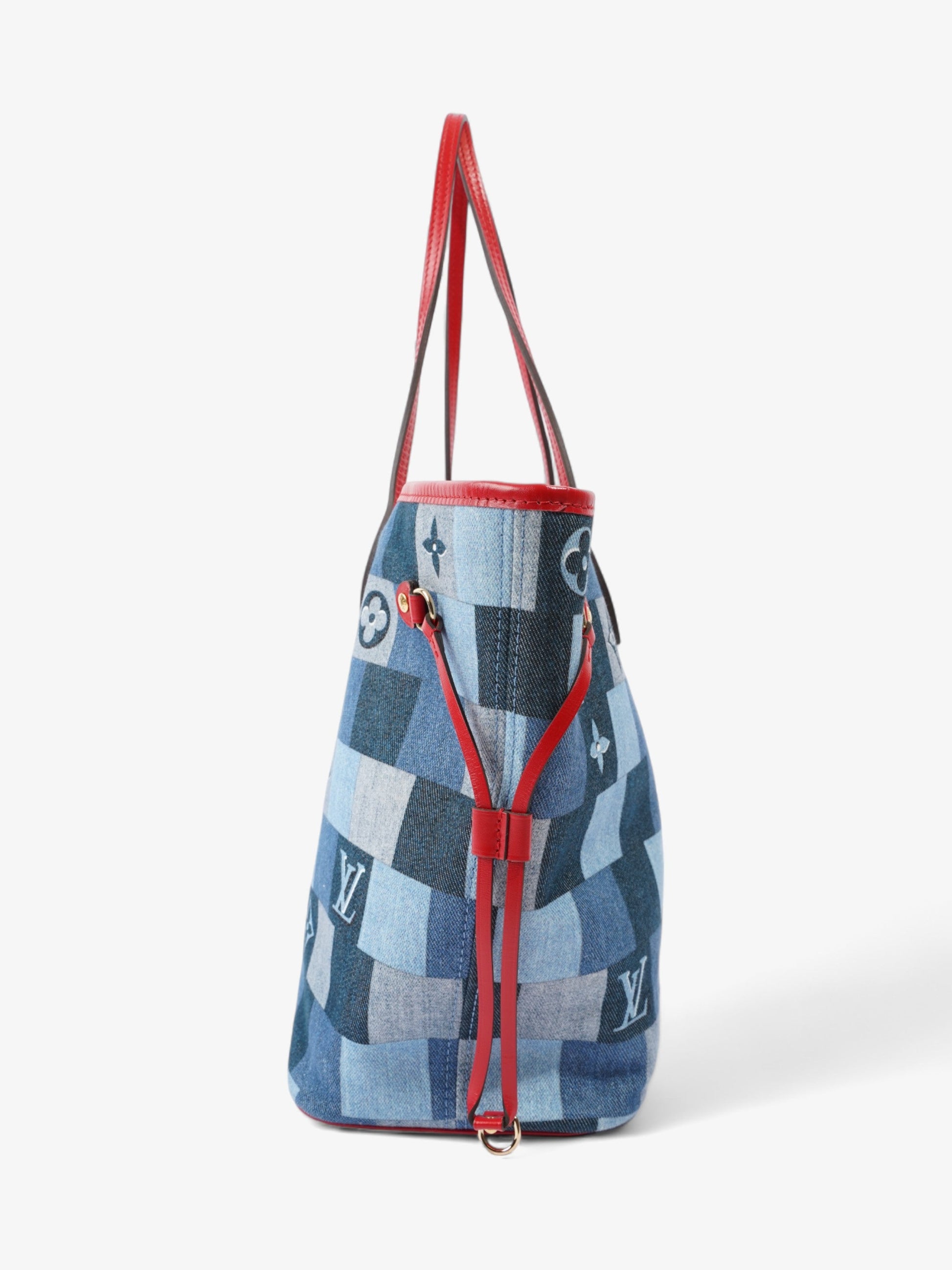 Louis Vuitton Neverfull MM Denim Monogram Denim