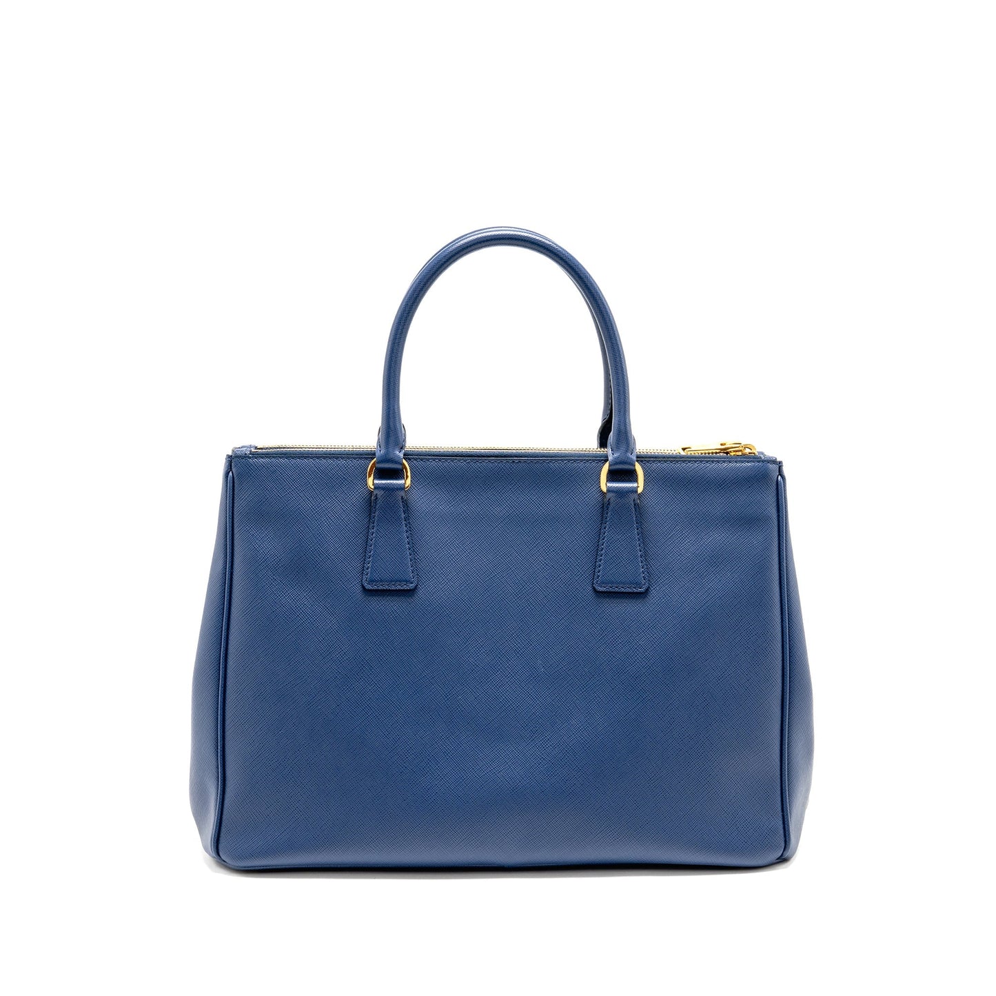 Prada Large Saffiano Tote Purse Galleria Saffiano Leather Bluette
