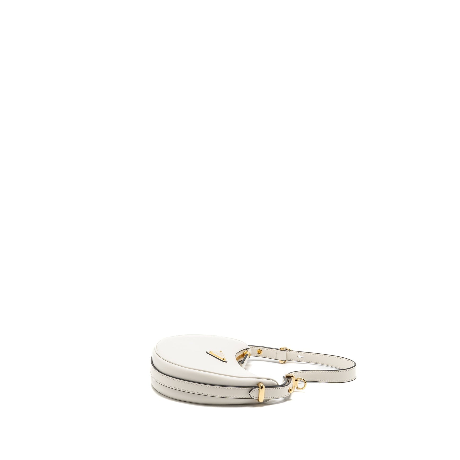 Prada ArquÃ© Small Mini Purse Calfskin White