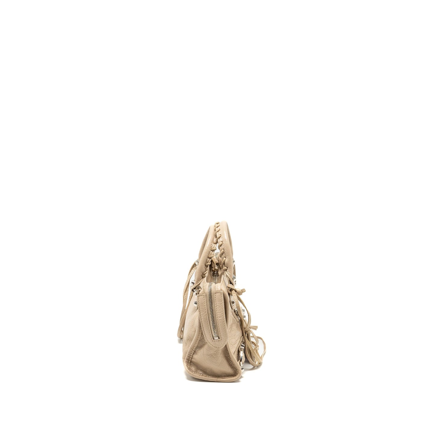 Balenciaga Mini City Purse Calfskin Beige