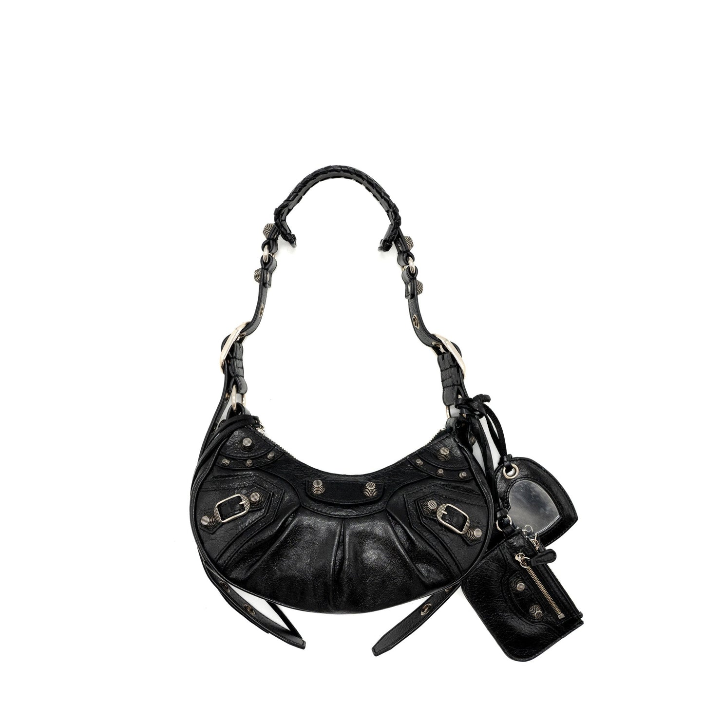 Balenciaga Le Carbo Mini Purse lambskin black