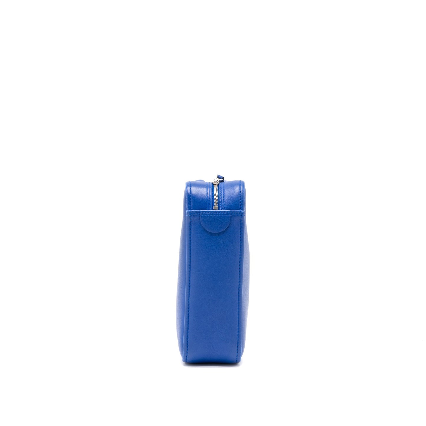 Balenciaga Triangle Duffle Purse Calfskin Blue