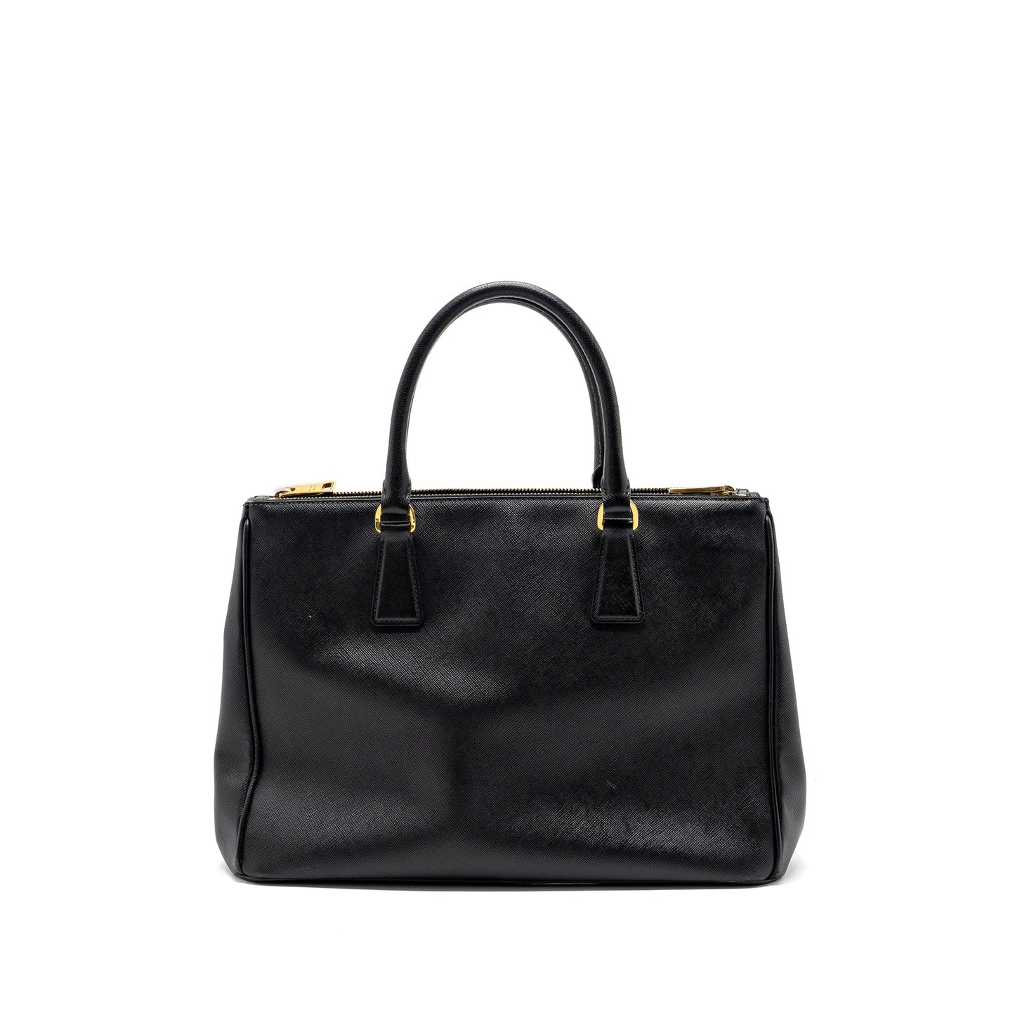 Prada Saffiano Tote Bag Calfskin Black GHW