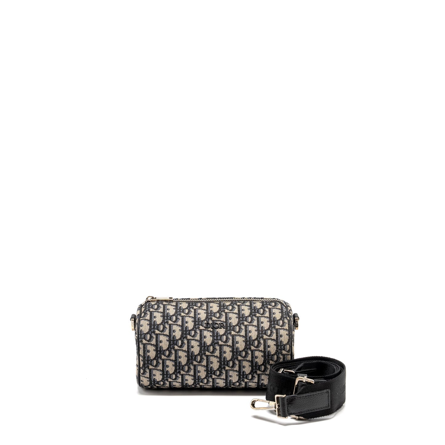 Dior Roller Messenger Purse Blue Oblique Jacquard