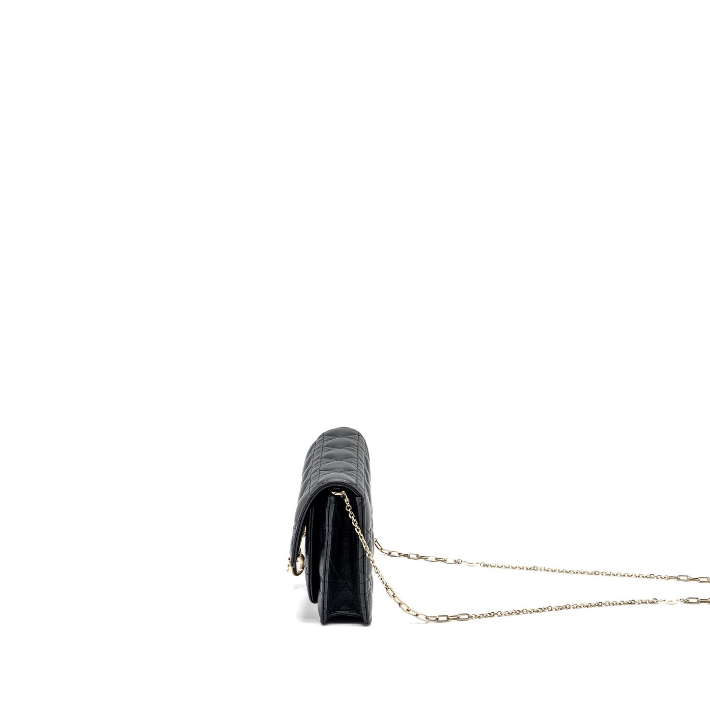 Dior My Dior Daily Chain Pouch Lambskin Black