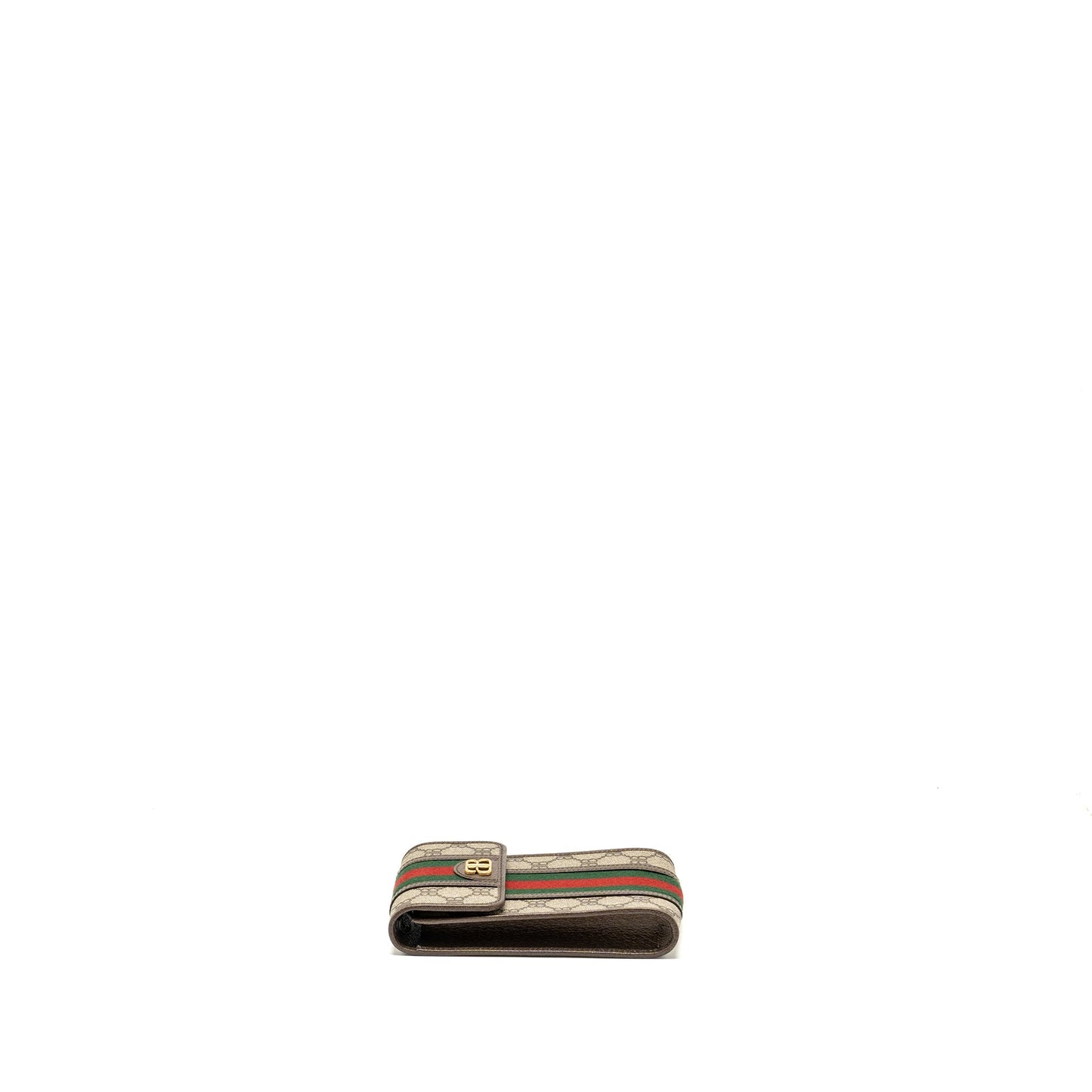 GUCCI x BALENCIAGA The Hacker Project Phone Crossbody Purse Canvas/Leather Brown/Multicolour