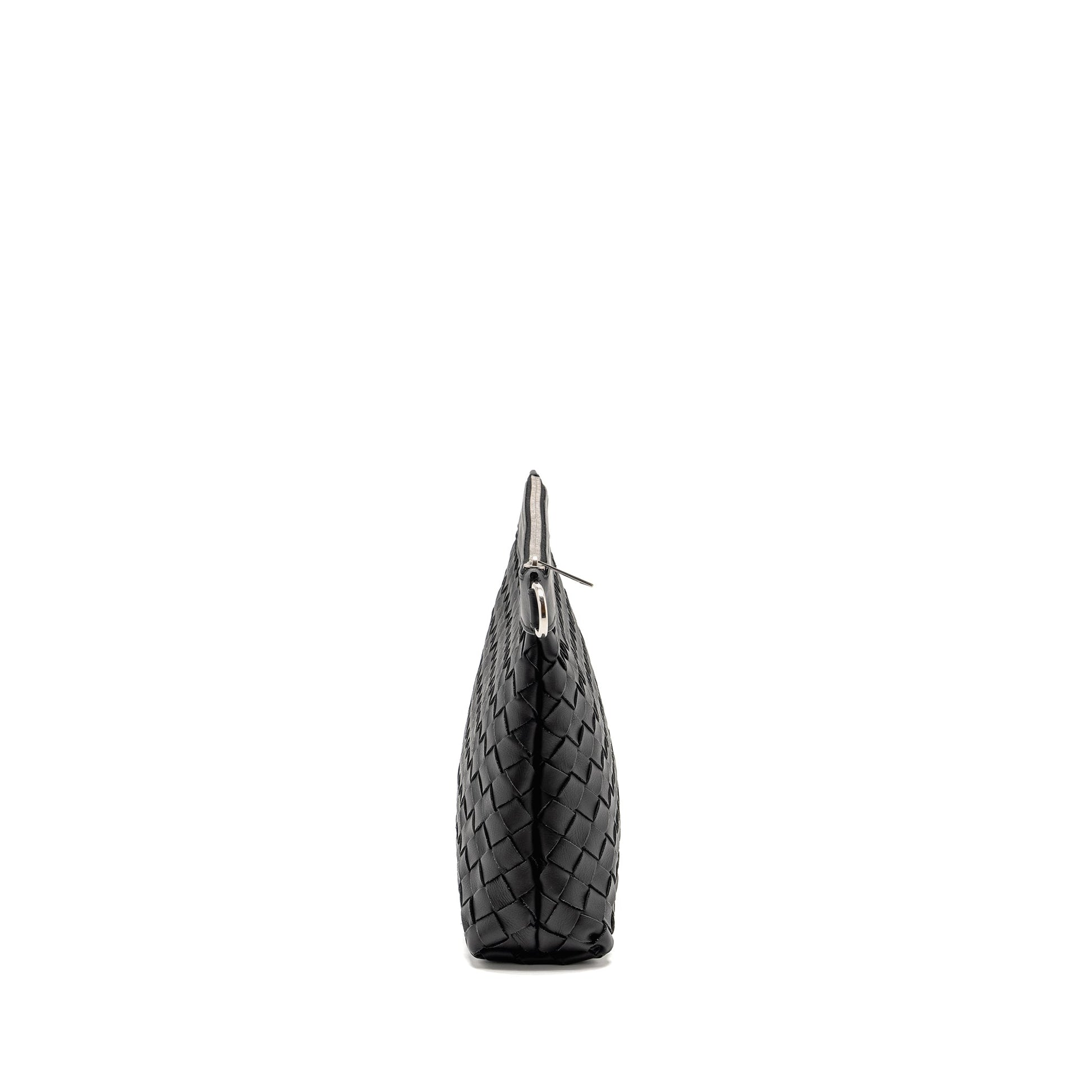 Bottega Veneta Intrecciato Pouch Calfskin Black